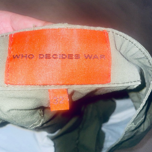 WHO DECIDES WAR Pants size 32 100% authentic - Picture 5 of 5